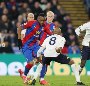 Jordan Ayew Reacts To Crystal Palace Victory Over Everton 