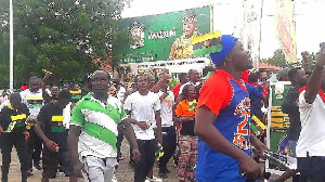 Residents Walk Asantehene's 20th Anniversary