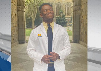 Victor Agbafe is two years into medical school and also enrolled in law school.