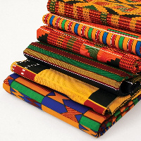 Various rich Kente designs