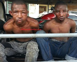 The two suspect,Dauda Yakubu and Nuhu Abib Yakubu