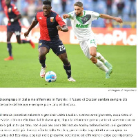 Caleb Ekuban is currently with Italian side Genoa