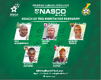 The shortlist for coaches of the month