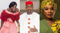 Emelia Brobbey, John Dumelo and Zynnell Zuh