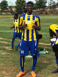 Black Satellites midfielder, Salim Adams