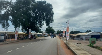 A street in Damongo