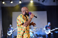 Trigmatic at the launch of his album