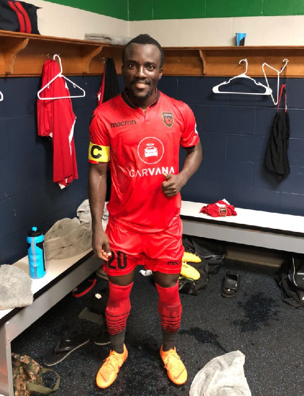 Phoenix Rising captain, Solomon Asante