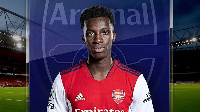 Eddie Nketiah , is an English born striker with a Ghanaian heritage