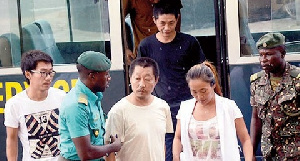 Aisha Huang and four others stand accused of engaging in illegal mining