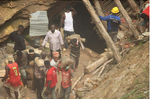 Some alleged illegal miners from Noyem