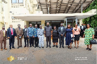 Energy Minister, Dr. Matthew Opoku Prempeh  and Newly appointed GCMC board