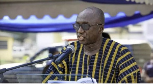 Minister of Interior, Ambrose Dery