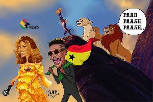 Beyonce's Lion King album featured Shatta Wale on her Already track