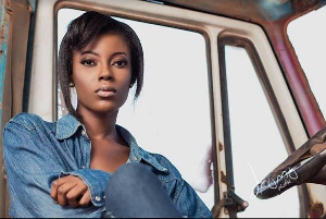 Ghanaian model Araba Sey