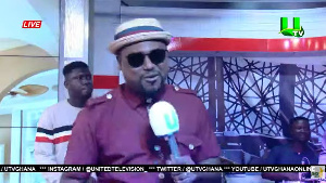 Host Abeiku Santana is still sitting in for regular host Nana Ama McBrown