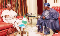 President Buhari and Ex-President Obasanjo