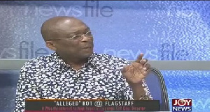 Editor-in-Chief of the Crusading Guide Newspaper, Abdul Malik Kweku Baako