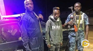 Patapaa and some of the police officers