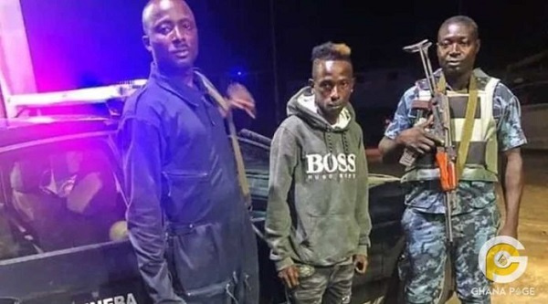 Patapaa and some of the police officers