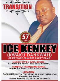 Late comic actor, Ice Kenkey