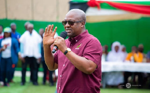 NDC flagbearer, John Dramani Mahama