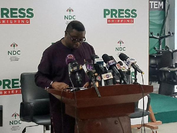 Elvis Afriyie-Ankrah, Director of Elections for NDC