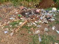 Residents dump their refuse infront of their houses or along the streets