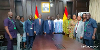 Dr Mahamudu Bawumia with NPRA board and management