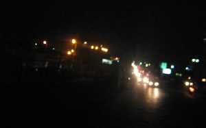 Around 9pm Wednesday night more than 70 percent of Ghana was plunged into darkness