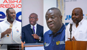 Dr. Matthew Opoku Prempeh, Kojo Oppong Nkrumah, Mohammed Awal, Michael Okyere Baafi