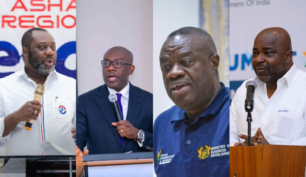 Dr. Matthew Opoku Prempeh, Kojo Oppong Nkrumah, Mohammed Awal, Michael Okyere Baafi