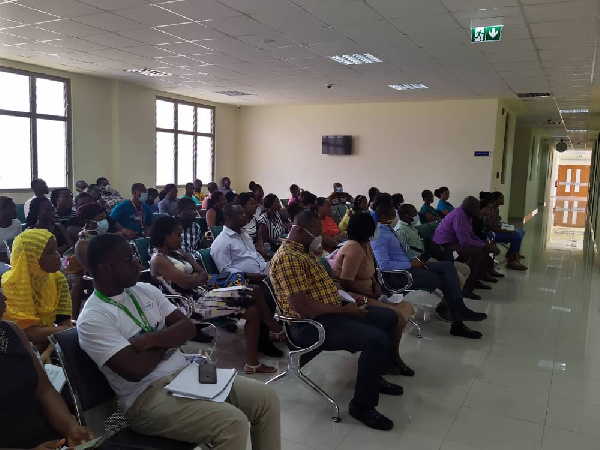 The trainees included doctors, nurses and biomedical scientist