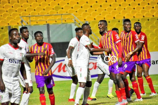 Hearts of Oak drew 0-0 with Karela at the Accra Sports Stadium in the first round