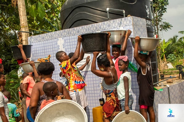 Parah Foundation has provided a mechanised borehole for the people of Tinkong Tenurase