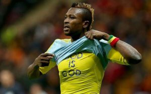 Ghanaian striker Patrick Twumasi