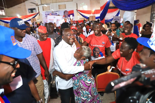 The delegates took turns expressing their admiration and reposing trust in Dr. Bawumia’s leadership