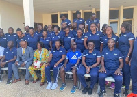 Participants of the course in  a group picture with some members of the GFA Executive Committee