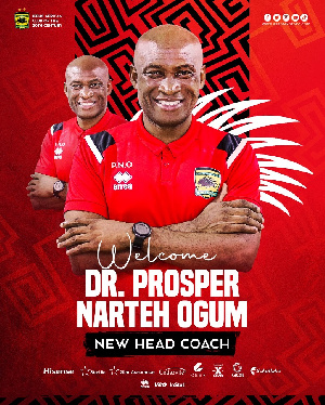 Asante Kotoko New Coach, Dr. Prosper Narteh Ogum.jfif