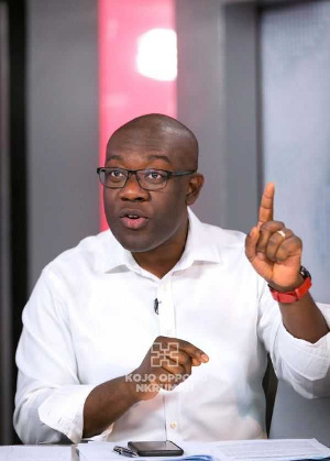 Kojo Oppong Nkrumah, Minister for Information