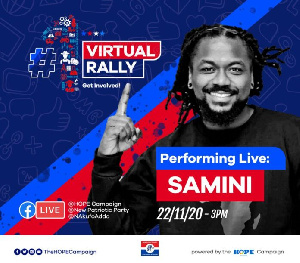 Samini is part of a number of speakers