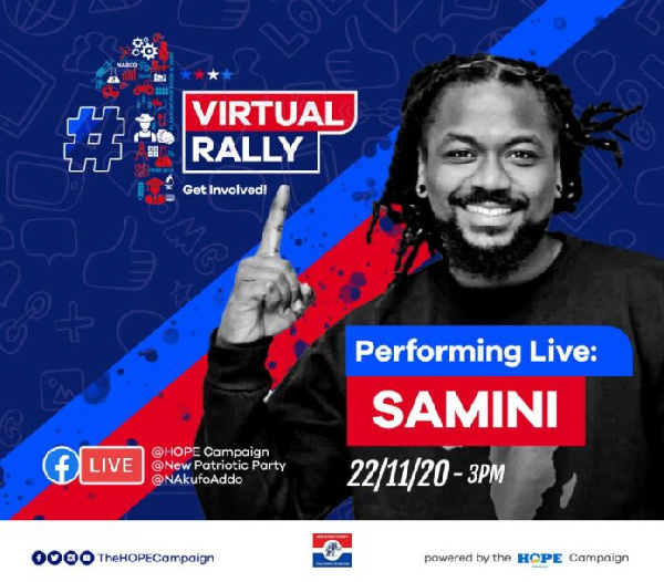 Samini is part of a number of speakers