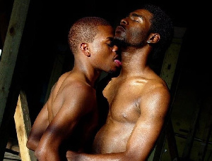 File photo of a black male couple