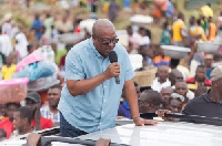 Flagbearer for the National Democratic Congress, John Mahama