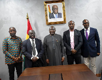 Vice President, Dr. Mahamudu Bawumia with SWAG members