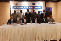 Dignitaries at the opening session of the Technical Committee Meeting in Ghana