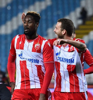 Richmond Boakye Yiadom was on target for his side