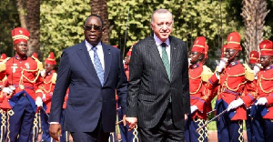 Erdogan And Senegalese President Macky Sall