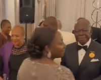 Otumfuo and Lady Julia on the dance floor