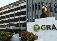 Frontage of the Ghana Revenue Authority offices